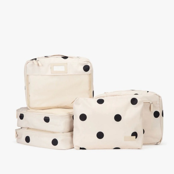 Calpak Handbags - NWT CALPAK Packing Cubes Set (5 Pieces) - Polka Dot